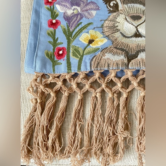 Pier 1 imports blue Easter table runner - Picture 6 of 10